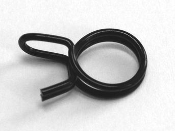 Black Hose Clip for Reservoir Pipe