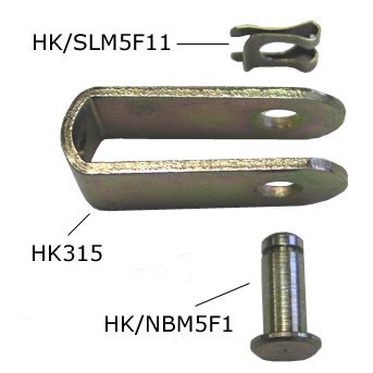 CLEVIS WITH 5MM HOLE